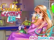 Игра Принцесса Голди у врача
